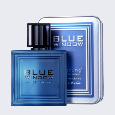 Perfume Blue Window
